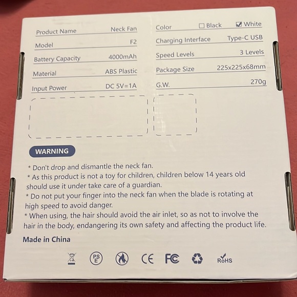 Dolond Neck Fan - Picture 2 of 3